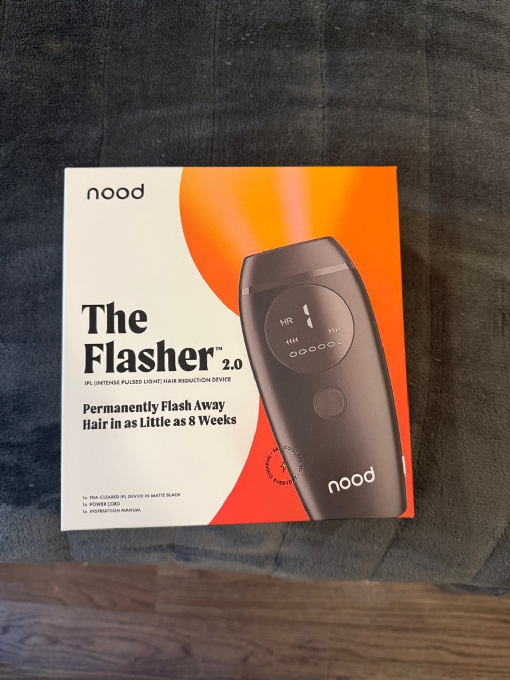 nood The Flasher 2.0 IPL Hair Reduction Device